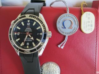 Omega Watch Seamaster Planet Ocean 600M REF 29015091 Box & Card 6
