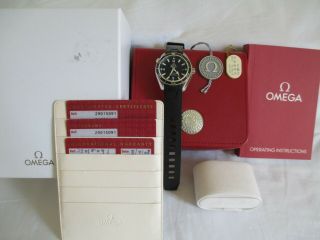Omega Watch Seamaster Planet Ocean 600M REF 29015091 Box & Card 7