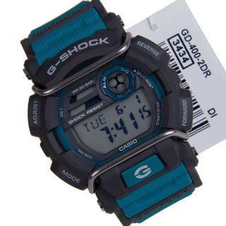 Casio G - Shock Gd - 400 - 2d Blue Sport Mens Watch 200m Wr Gd - 400