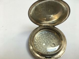 Vintage Fahy No.  1 Coin Silver Full Hunter Case 4