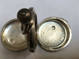 Vintage Fahy No.  1 Coin Silver Full Hunter Case 7