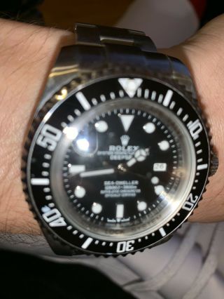 rolex 126600 sea - dweller With 16600 Bracelet,  Needs To Be Factory Cleaned Up 2
