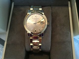 Burberry Rose Gold Watch Bu9134 For Unisex No Tags 100 Autnentic