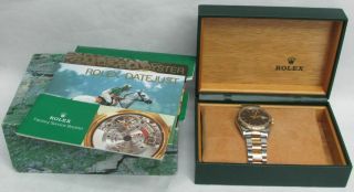 Rolex 18k & Stainless Two - Tone Men 
