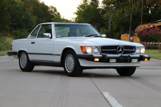 1986 Mercedes - Benz SL - Class 25k miles,  1 owner,  Window sticker 2