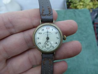 Vintage West End Watch Co,  Military Civil Service India Watch.  Spares Repair.
