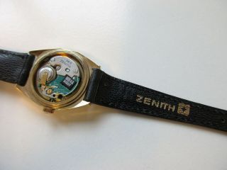 Zenith Espada Swiss watch - case back missing 4