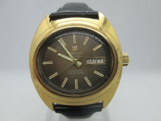 Tissot Seastar Daydate Goldplated Automatic Mens Watch