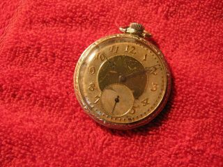 Hamilton Pocket Watch Grade 912,  Model 2,  12s,  1926,  Ser.  3334797,  Good Cond.
