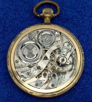 Burlington Watch Company Pocket Watch,  21 Jewel RUNS 2