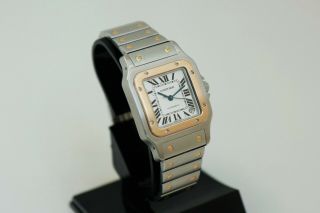 CARTIER Santos Galbee XL Automatic,  18k Gold & Steel Men ' s Watch Ref: 2823 4