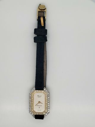 Tiffany Chopard Geneve Diamond 18k White Gold watch 3