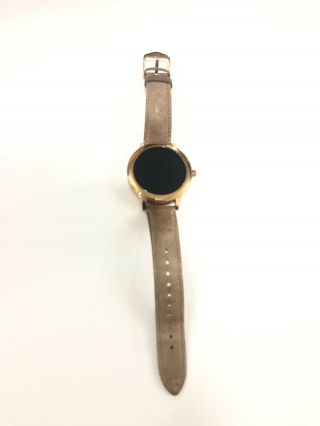 Fossil Q Gen 3 Venture Rose Gold Leather Touchscreen Smart Watch No Box