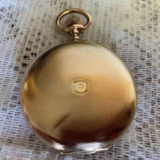 1910 Elgin 12s 7 Jewel Grade 301 Gold Filled Hunter Case Pocket Watch 2