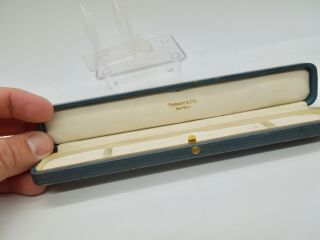 Vintage Empty Tiffany & Co Watch Pen Box Unknown Model 8.  25 "