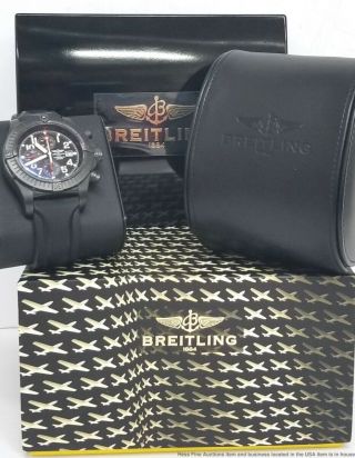 Lmt Ed Breitling Avenger M13370 Chronograph Watch W Box