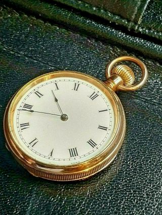 American Waltham Watch Co Gold Filled Fob/pocket Watch In Outstanding