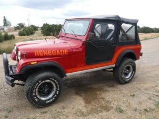 1986 Jeep Cj Renegade