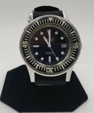 Blancpain Fifty Fathoms Rotomatic Military Dive Watch Homage