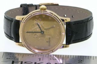 Corum 22K/18K gold 1906 $10 Liberty Eagle coin quartz watch w/ box 10