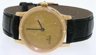 Corum 22K/18K gold 1906 $10 Liberty Eagle coin quartz watch w/ box 3