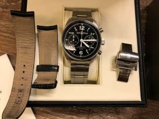 Bell & Ross Vintage 126 Chronograph Auto (includes steel bracelet and strap) 7
