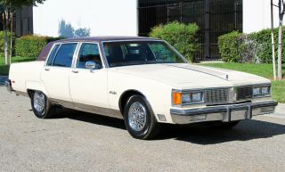 1984 Oldsmobile Ninety - Eight Regency Broughman,  100 Rust (310) 259 - 5383