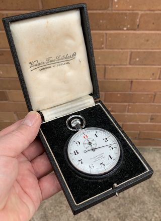 A Very Good Quality Vintage “venner Ltd,  No 13430 Type A.  40” Pocket / Stop Watch