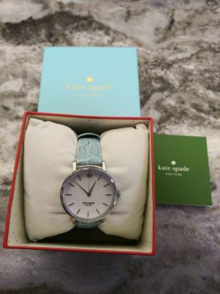 Kate Spade Watch White Face With Silver Bezel Not