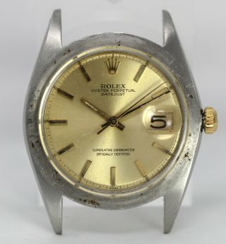 Rolex Oyster Perpetual Datejust Turn - O - Graph Wristwatch Ref 1625 Serial 504xxxx
