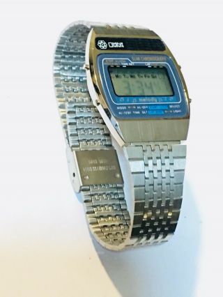 Vintage Omni Melody Men’s Lcd Alarm Slim Chronograph Digital Wrist Watch (10749M) 2