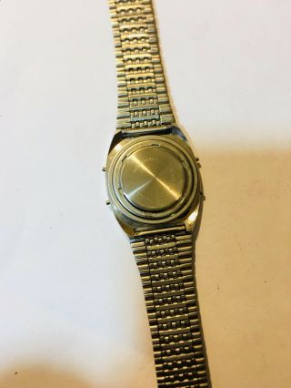 Vintage Omni Melody Men’s Lcd Alarm Slim Chronograph Digital Wrist Watch (10749M) 6