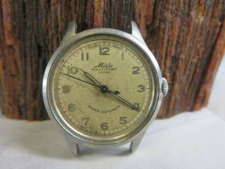 Vintage Mido Multi Fort Extra Automatic Mens Watch Repair Rp10