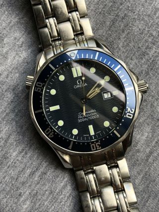 Omega Seamaster Professional 300m Full Size Diver Watch Bond Smp 41mm 2541.  80.  00