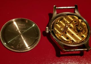 For Repair: Jaeger LeCoultre Dirty Dozen British WWW Military Watch 1945 - RE - LIST 6