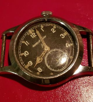 For Repair: Jaeger LeCoultre Dirty Dozen British WWW Military Watch 1945 - RE - LIST 8