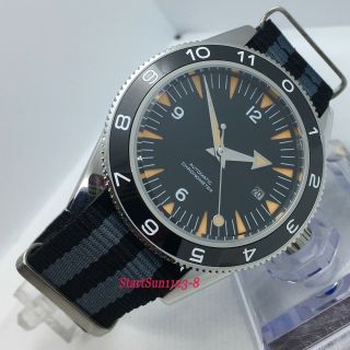 41mm corgeut black dial sapphire glass Date automatic movement men ' s watch W02 3