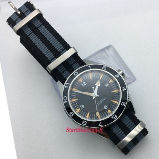 41mm corgeut black dial sapphire glass Date automatic movement men ' s watch W02 5