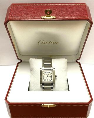Cartier Tank Francaise Automatic Ss 28mm Unisex Watch