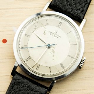 Omega Chronometer - 30t2 Sc Rg - Steel - Bauhaus - Art Deco - Vintage