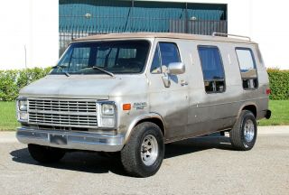 1984 Chevrolet G20 Van,  100 Rust (310) 259 - 5383