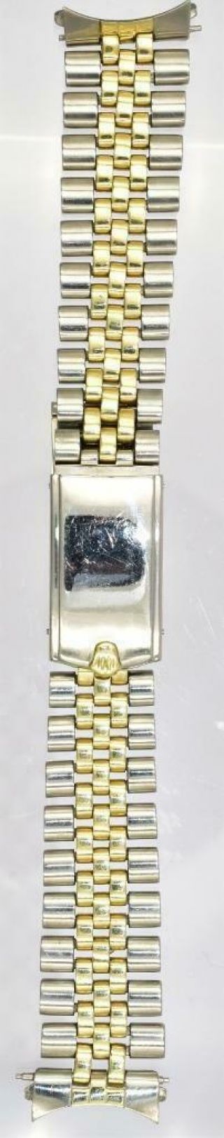 Rare Men ' s Two - Tone Rolex Oyster Perpetual Date Wristwatch Ref 1505 Circa 1968/9 4