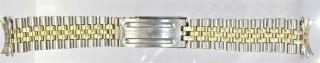 Rare Men ' s Two - Tone Rolex Oyster Perpetual Date Wristwatch Ref 1505 Circa 1968/9 5
