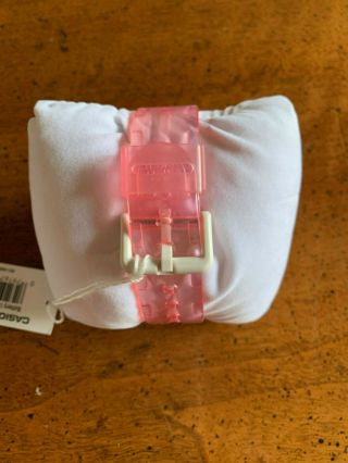 CASIO Baby G Shock Digital Ladies Watch / BG169R - 4 / Clear Pink Jelly Resin - NIB 3