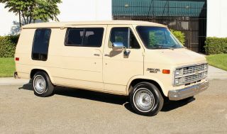 1984 Chevrolet G20 Van 95k Orig Miles,  100 Rust (833) 225 - 4227