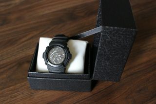 Casio G - Shock Watch Men ' s Matte Black Model AW - 591BB - 1AJF from Japan 2