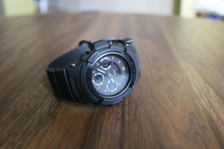 Casio G - Shock Watch Men ' s Matte Black Model AW - 591BB - 1AJF from Japan 3