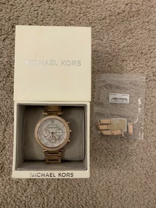 Michael Kors Parker Rose Gold Watch