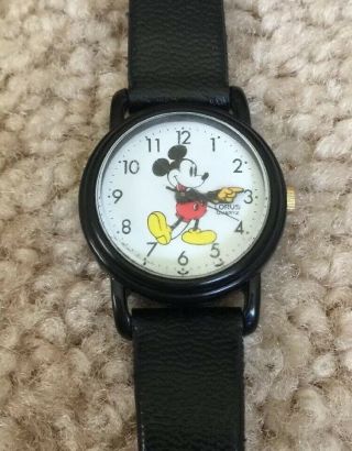 Walt Disney Co Mickey Mouse Quartz Watch By Lorus