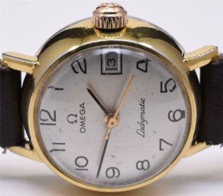 1972 Omega Ladies Gold Plated 17 Jewel Automatic Watch Cal.  683 Case 18556